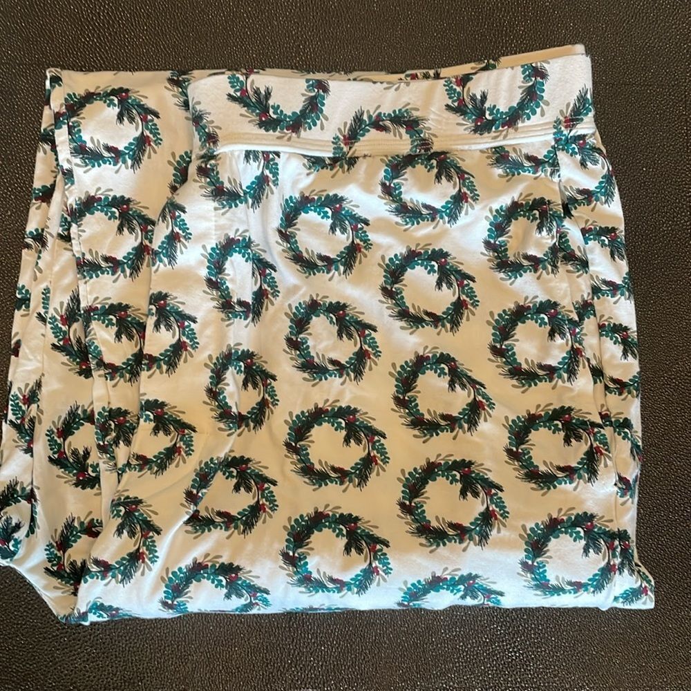 Kickee Pants Wreath Print Pajama Pants Size Xl — image 2 of 7